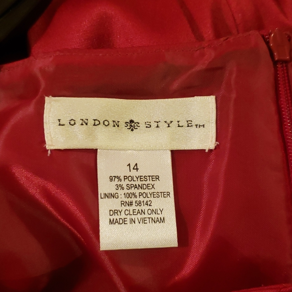 London Style Dress; barely used